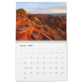 Zonsopgangen en zonsondergangen in nationale parke kalender (Jan 2027)