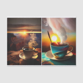 Zonsopgangkoffie, Zuidwestelijke Sfeer, Grand Cany Tissuepapier