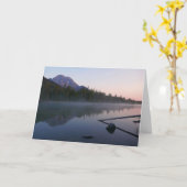 Zonsopgangreflectie bij String Lake II Kaart (Gele Bloem)