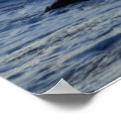 Zonsopkomst aan de Jetty - Virginia Beach 02 juli  Poster (Hoek)