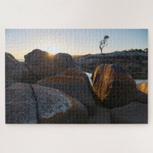 Zonsopkomst bij Binalong Bay, Bay of Fires, 1014 s Legpuzzel