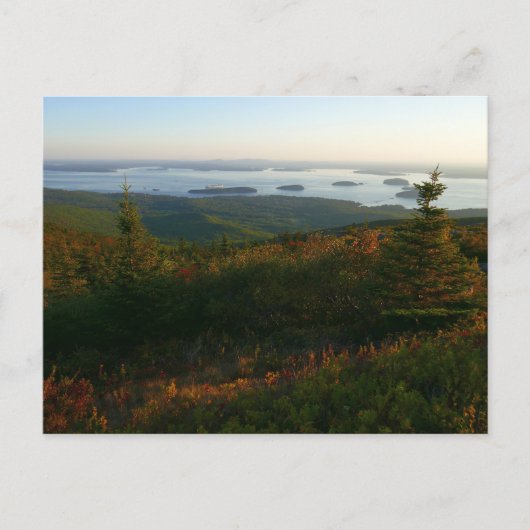 Zonsopkomst bij Cadillac Mountain I Briefkaart (Voorkant)