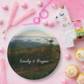 Zonsopkomst bij Cadillac Mountain I Papieren Bordje (Feest)