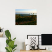 Zonsopkomst bij Cadillac Mountain I Poster (Thuiskantoor)