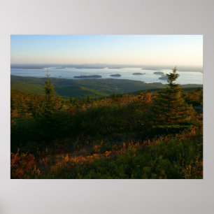 Zonsopkomst bij Cadillac Mountain I Poster