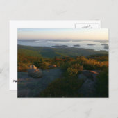 Zonsopkomst bij Cadillac Mountain II Briefkaart (Voorkant / Achterkant)