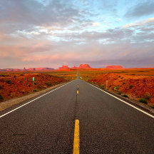 Zonsopkomst bij Forrest Gump Point