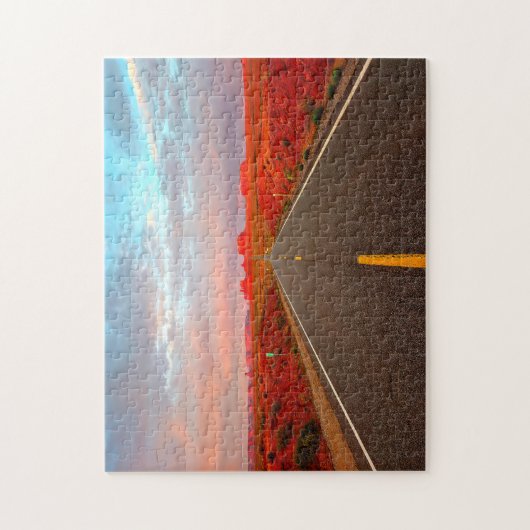 Zonsopkomst bij Forrest Gump Point Legpuzzel (Verticaal)