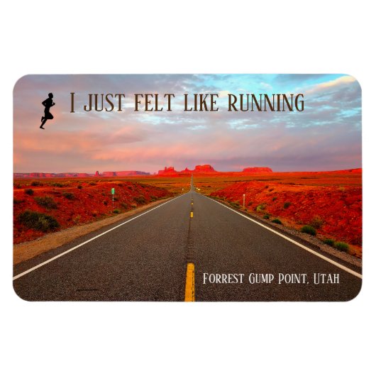 Zonsopkomst bij Forrest Gump Point Magneet (Horizontaal)