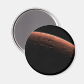 Zonsopkomst bij Gale Crater Planet Mars Magneet (Voorkant / Achterkant)