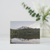 Zonsopkomst bij Mount Rainier National Park Briefkaart (Staand voorkant)