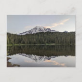 Zonsopkomst bij Mount Rainier National Park Briefkaart (Voorkant)