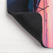 Zonsopkomst, boot, roeiboot muismat (Hoek)