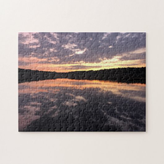 Zonsopkomst boven Beer Lake Legpuzzel (Horizontaal)