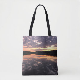 Zonsopkomst boven Beer Lake Tote Bag