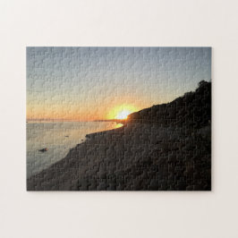 Zonsopkomst boven de Long Island Sound Legpuzzel