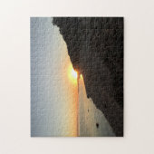 Zonsopkomst boven de Long Island Sound Legpuzzel (Verticaal)