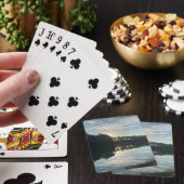 Zonsopkomst boven een meer van Georgia Pokerkaarten (Insitu)