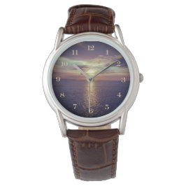 Zonsopkomst boven een prachtig Uitzicht Horloge