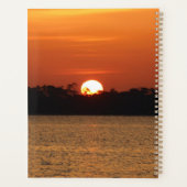 Zonsopkomst boven Perdido Bay Planner (Achterkant)