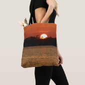 Zonsopkomst boven Perdido Bay Tote Bag (Dichtbij)