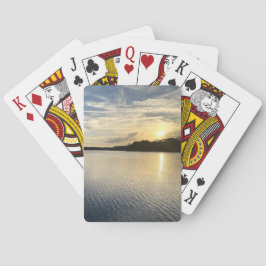 Zonsopkomst boven Wildcat Lake Pokerkaarten