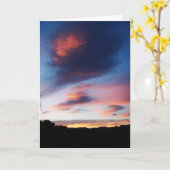 Zonsopkomst diepste sympathie kaart (Gele Bloem)