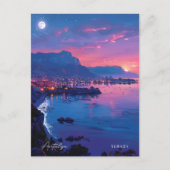 Zonsopkomst in Antalya Turkije Frankrijk Reizen Briefkaart