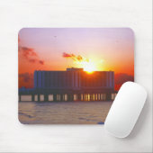 Zonsopkomst in het vlaggenschip Hotel Mousepad Muismat (Met muis)