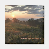 Zonsopkomst in Vermont Magnet (Voorkant)