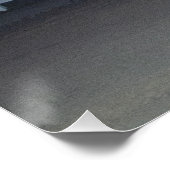 Zonsopkomst in Virginia Beach Juli 2024 Perfect Poster (Hoek)