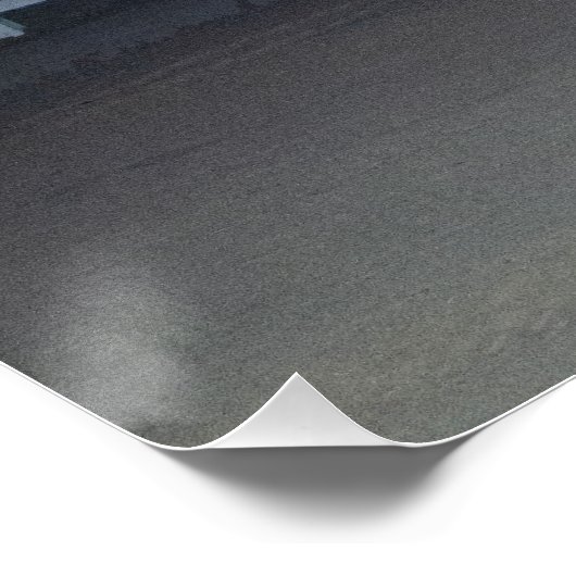 Zonsopkomst in Virginia Beach Juli 2024 Perfect Poster (Hoek)