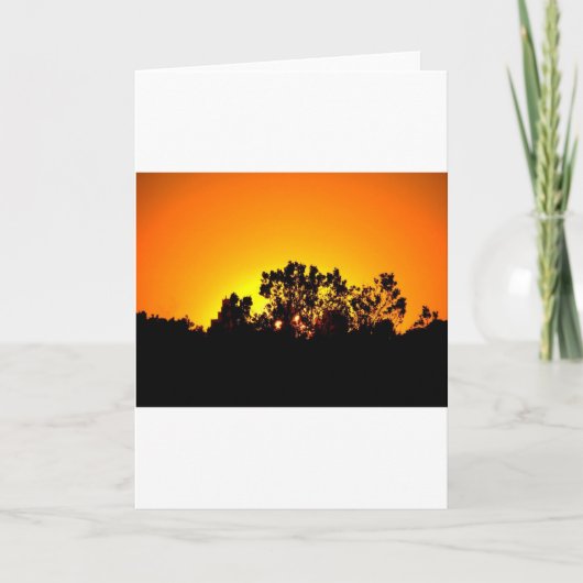 Zonsopkomst Kaart (Voorkant)