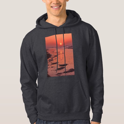 Zonsopkomst, laag tij. hoodie (Voorkant)