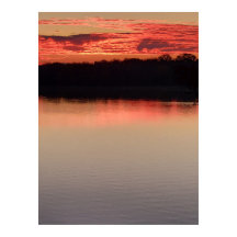 Zonsopkomst op het Koronismeer