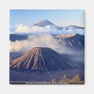 Zonsopkomst op Mount Bromo, Java, Indonesië Magneet
