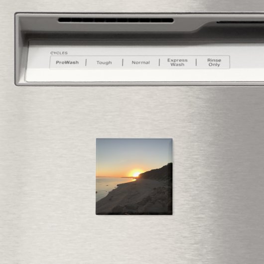 Zonsopkomst over de Long Island Sound Magneet (Insitu (Vaatwasser))