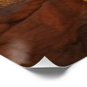 Zonsopkomst over een Glanzend Poster van Canyon (Hoek)