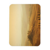 Zonsopkomst over landschap, Toscaanse rechthoekige Magneet (Verticaal)