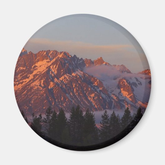Zonsopkomst van Colter Bay Magneet (Voorkant)