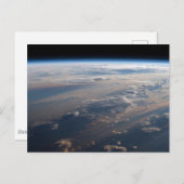 Zonsopkomst werpt lange schaduw over Filipijns Zee Briefkaart (Voorkant / Achterkant)