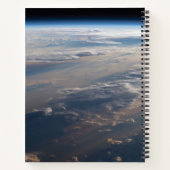 Zonsopkomst werpt lange schaduw over Filipijns Zee Notitieboek (Achterkant)