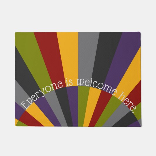 Zonsopkomst Zonsondergang Welkomstdeur Mat (Voorkant)