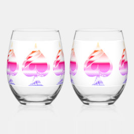 Zonsschoppen Wijnglas Set Wijnglas Zonder Voet