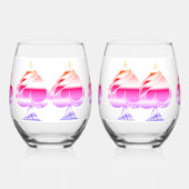 Zonsschoppen Wijnglas Set Wijnglas Zonder Voet (Links)