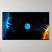 zonsstrijd poster (Voorkant)