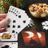 Zonsverduistering 2021 pokerkaarten (Insitu)