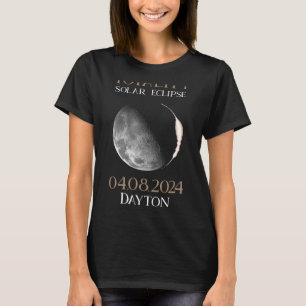 Zonsverduistering 2024 04 Dayton Ohio T-shirt