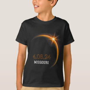 Zonsverduistering 2024 Missouri Totality Spring 4. T-shirt