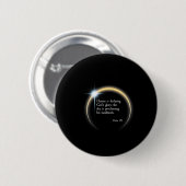 Zonsverduistering 2024 - Psalm 191 Ronde Button 5,7 Cm (Voorkant /achterkant)